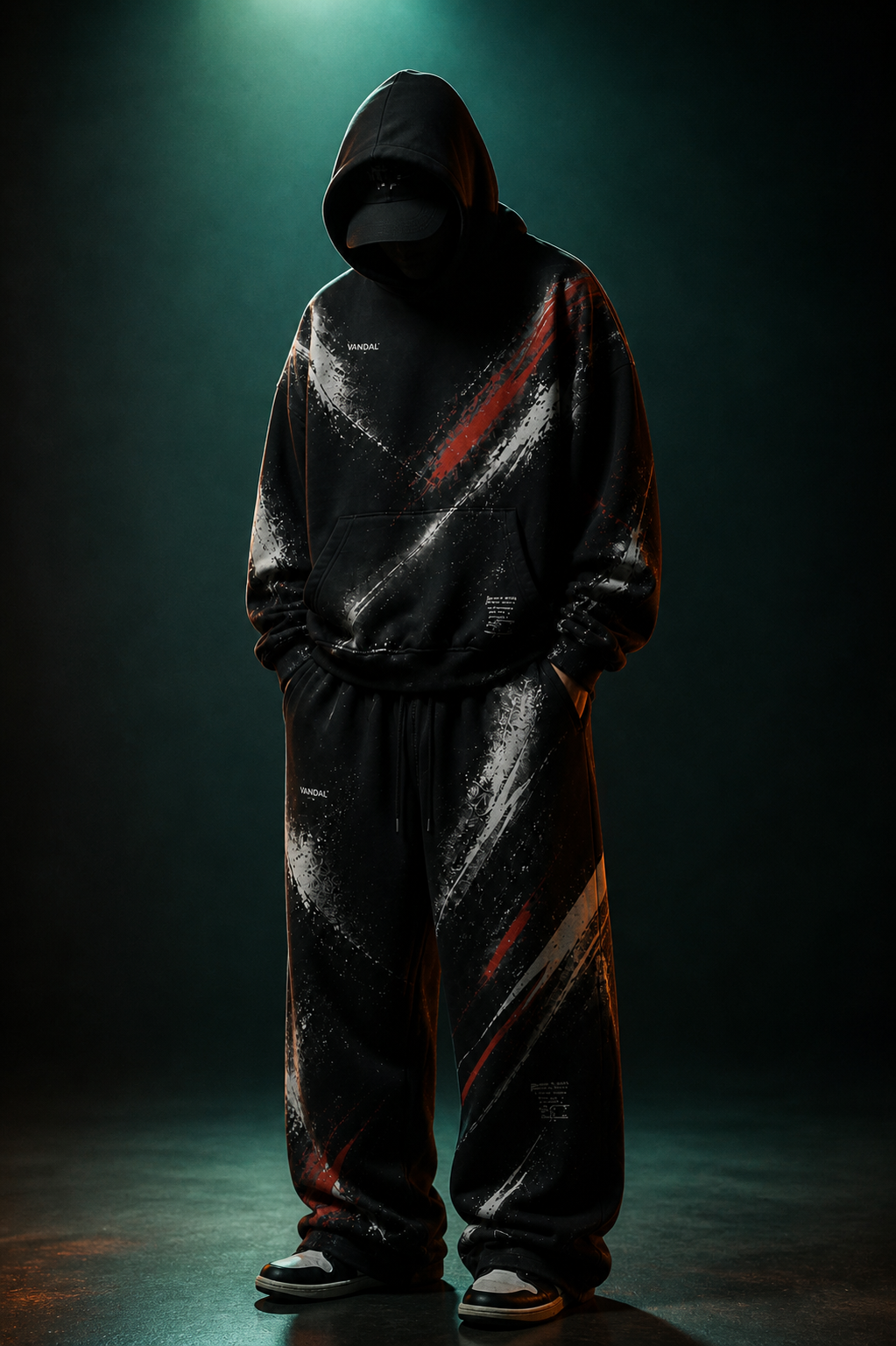 Fashion editorial after transformation